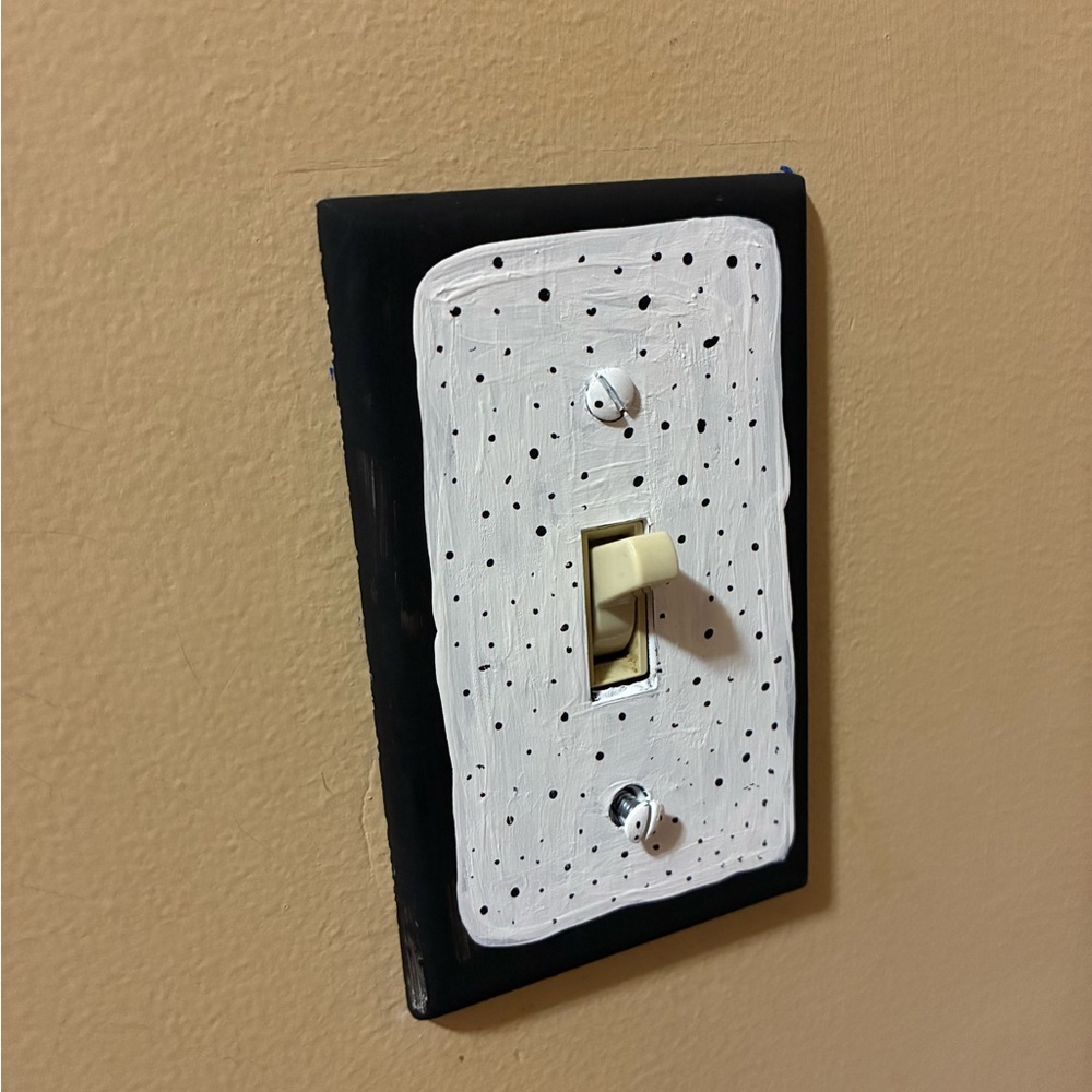Cookies and cream Pop Art Light Switch Cover - Picture 2 of 3